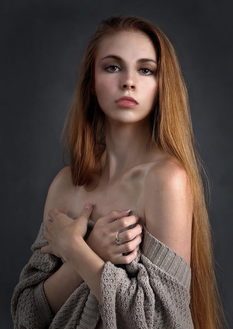 Woman with sustainable fashion